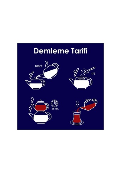 Karadeniz Siyah Filiz Çayi 1000 Gr X 6 Adet 6kg 2800-3000 Demlik