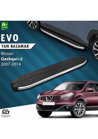 S-dizayn Nissan Qashqai +2 Evo Krom Yan Basamak 183 Cm 2007-2014