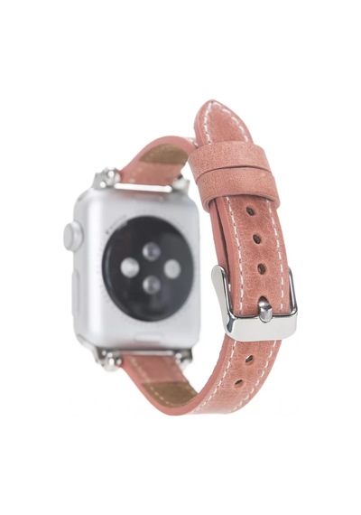 Apple Watch Uyumlu Deri Kordon 38-40-41mm Slim G17 Diğer