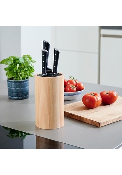 Tefal Ice Force Ahşap Standlı 3'lü Bıçak Seti Diğer