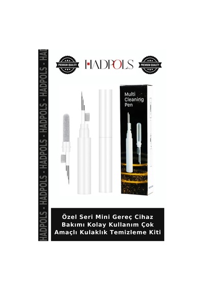 Özel Seri Mini Gereç Cihaz Bakımı Kolay Kullanım Çok Amaçlı Kulaklık Temizleme Kiti
