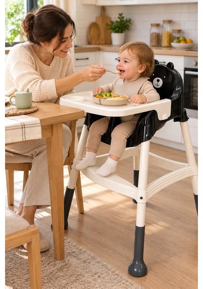 Baby Home Tapaz Plastik Bebek Mama Sandalyesi