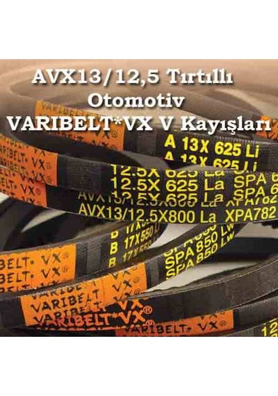 12,5x1625 La Tırtıllı V Kayış