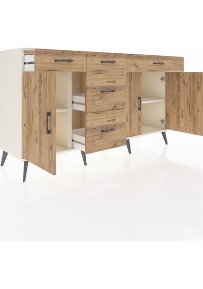 Kronos Konsol 2 Raflı 5 Çekmeceli 3 Kapaklı 176x59x99 Aytaşı-çam Atlas Çam - Aytası Kronos Konsol 2 Raflı 5 Çekmeceli 3 Kapaklı 176x59x99 Aytaşı-çam Atlas Çam - Aytası