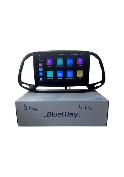 Fiat Doblo 2014-2020 Blueway 4-64 Profesyonel Oem Multimedia 9"