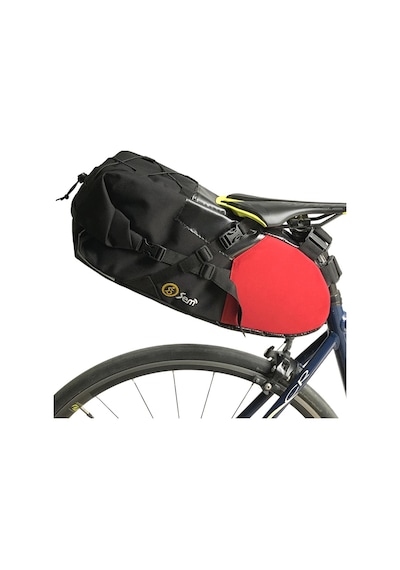 Semçanta - Bikepacking Sele Altı Büyük Çanta - L  - Kırmızı