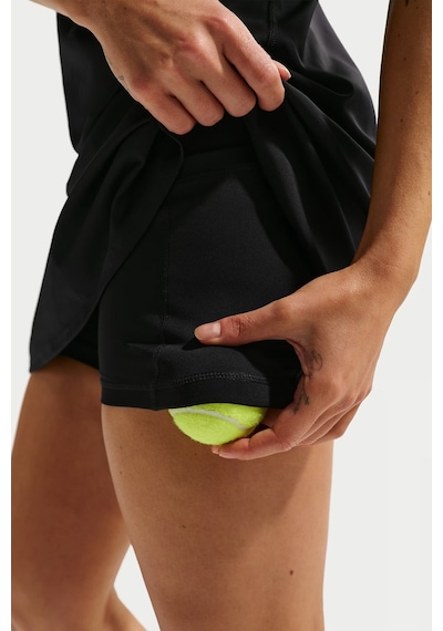 Nike Tennis Court Dri-fit Slim Fit Advantge Tennis Dress Tenis Elbisesi Siyah