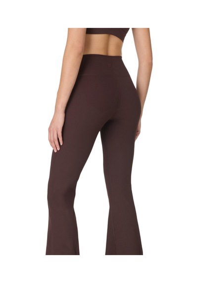 Sweaty Betty Glow Flex Rıb 32 Flare Trouse 5524 Kahve
