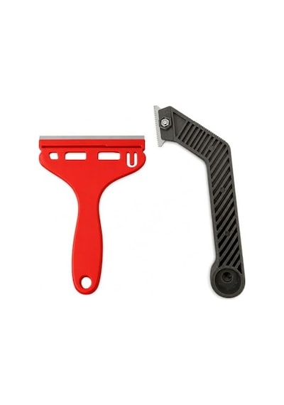 Yüzey Kazıyıcı Seti, Cam Ve Derz Kazıma İçin Ergonomik Tasarım Açık Gri
