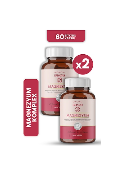 Erbatab Magnezyum 3' Lü Form 2'li Set