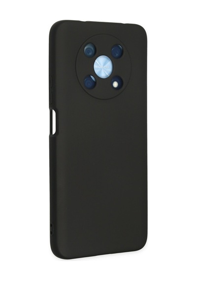 Huawei Nova Y90 Uyumlu Kılıf Nano İçi Kadife Silikon - Siyah