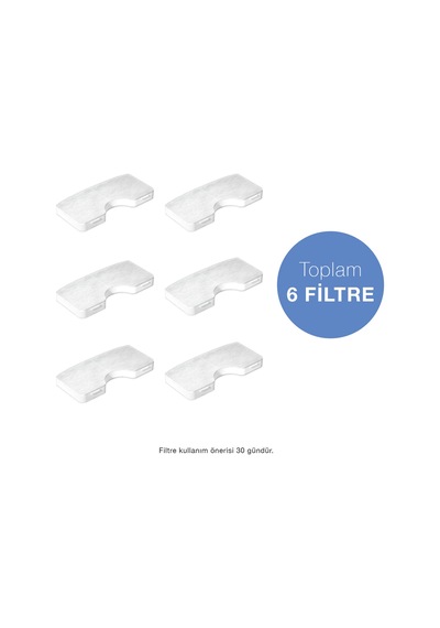 Fakir Petpard Wff-01 Su Pınarı 6'lı Filtre