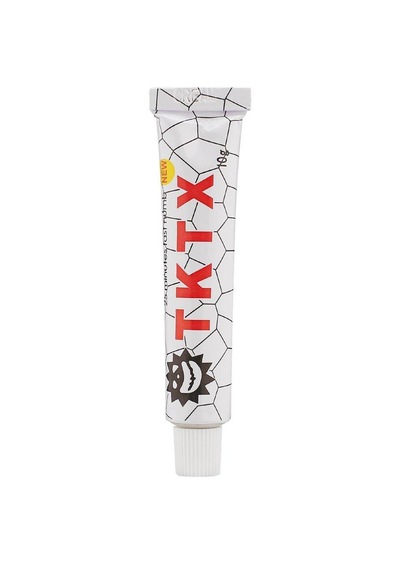 White TKTX 40% Fast Numbing Cream Dövme Vücut Kremi 10 G