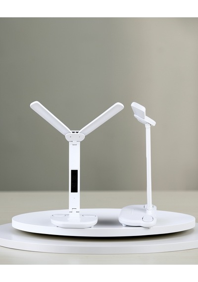Led Okuma Lambası, Göz Koruyucu Titreşimsiz Işık, Kalemlik Ve Standlı Çok Renkli