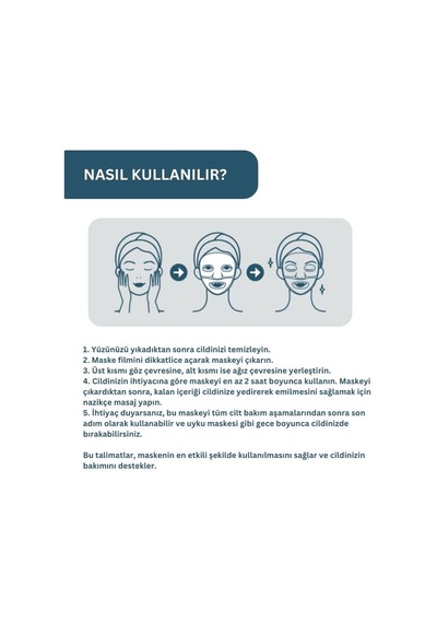 Dermal Seoulface Hyalüronik Asit Özlü Eriyen Yüz Maskesi 2 x 34 G