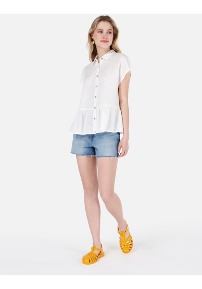 Colin's Colins Rahat Kesim Yüksek Bel Jean Mavi Kadın Jean Şort Cl1068621 Cl1068621 Q1.v1 Dn43242 Denim
