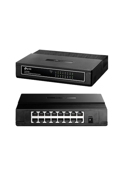 Tp-link Tl-sf1016d 16 Port 10-100 Mbps Ethernet Switch