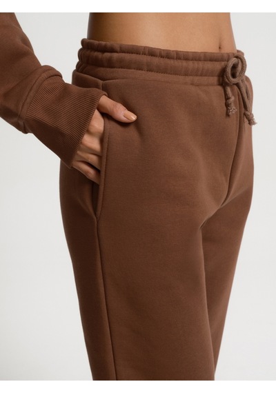 Regular Fit Kadın Eşofman Altı Camel