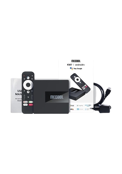 Mecool KM7 S905Y4  4+64 GB Amlogic 11 4K Hdmi Tv Box