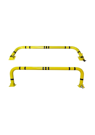 Katlanır Park Bariyeri Otopark Demiri Kişisel Kilitli Yatar Otopark Bariyeri 150 Cm 3mm Mavi