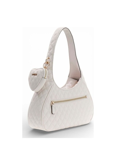 Guess Atabey Hobo Kadın Beyaz Omuz Çantası Hwqg9894010-off Beyaz