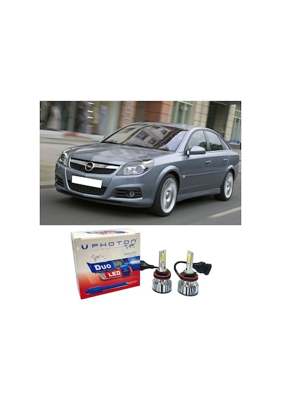 Opel Vectra C Led Xenon Uzun Far Ampulü H1 Duo Yeni Seri Beyaz 2005-2009