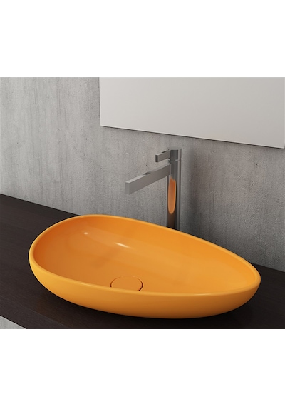 Bocchi Etna Çanak Lavabo 58 CM Mandalin Sarı 1114-021-0125