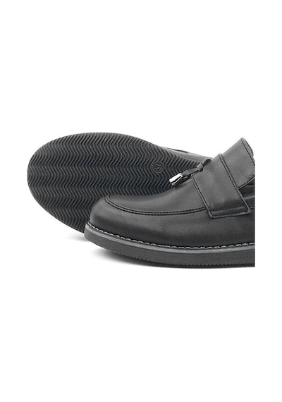 Rakerplus Siyah Mat Loafer Klasik Çocuk Ayakkabısı Siyah