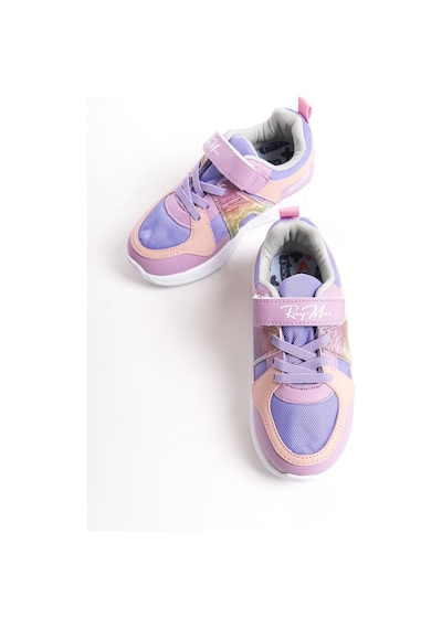 Daxtors Garantili Ray Max Günlük Ortopedik Çocuk Unisex Sneaker Spor Ayakkabı Lila-pembe