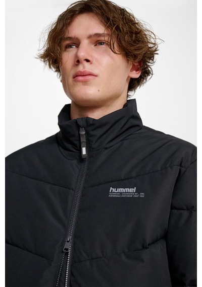 Hummel Short Puffer Jacket Siyah Unisex Ceket Siyah