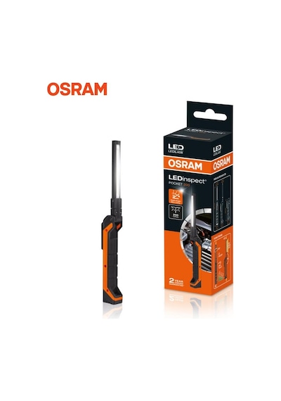 Osram El Feneri 2.96w Cob Ledli 3 Fonksiyonlu Şarjlı-mıknatıslı-askılı 200 Lümen 6500k