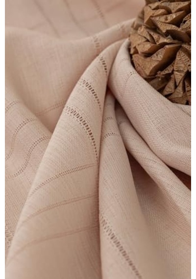Tropik Home Dantelli Keten Efektli Leke Tutmaz Lüks Masa Örtüsü 160x220 Cm Bej Genel