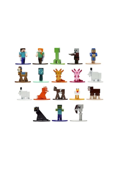 Jada Minecraft Çoklu Paket Nano Figürler Wave 8 9333694314r00