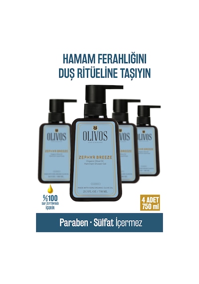 Doğal Zeytinyağlı Hamam Kokulu Banyo Ve Duş Jeli Zeytinyağı Cilt Avakado