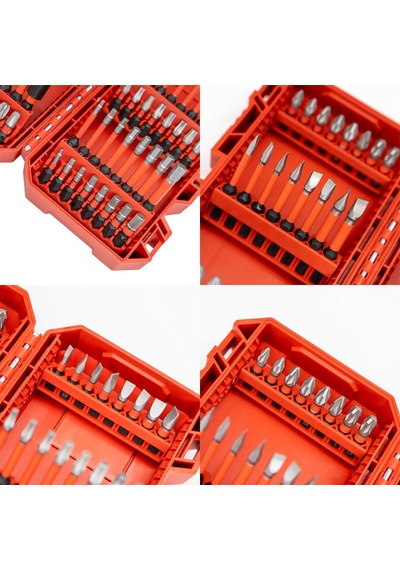6520 Adaptörlü Bits Uç Vidalama Seti 72 Parça