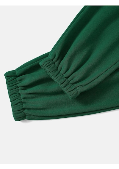 Kadın Yeşil Oversize Eşofman Altı - Unisex Yeşil