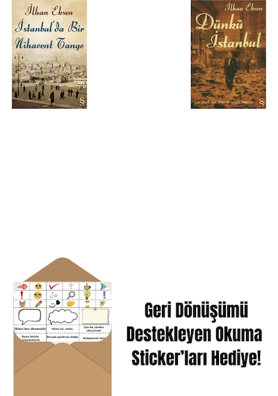 İstanbul'da Bir Nihavent Tango + Dünkü İstanbul + Okuma Sticker'ları