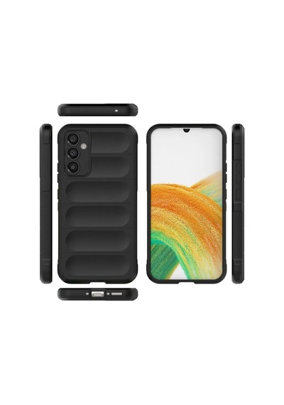Magicool Samsung Galaxy Uyumlu A15 4g Kılıf Optimum Silikon - Siyah
