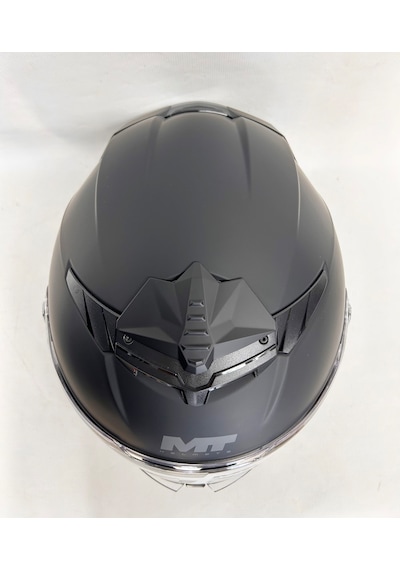 Mt Thunder 4sv R Pure Mat Siyah Şefaf Vizörlü Kask - Iç Güneş Vizörlü Sİyah