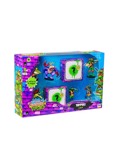Pmı Nt2070 Ninja Turtles Toppeez 8li Figür Set Asorti