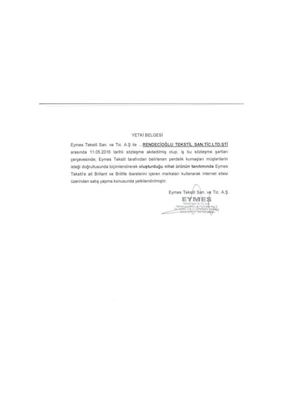 Fon Perde Brillant Marka Panama 39 Renk En  si