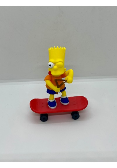 Bart Simpson 3d Figürü