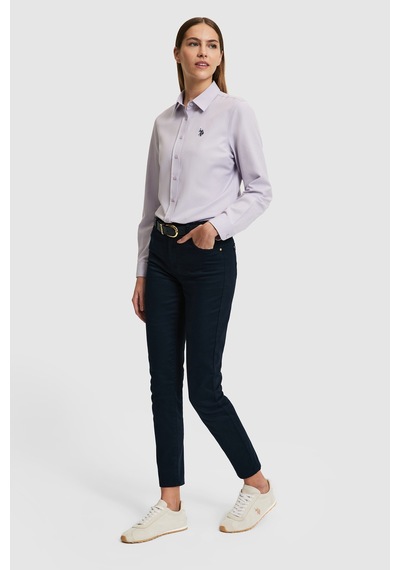 U.s. Polo Assn. Kadın Lila Gömlek Basic 50324791-vr034