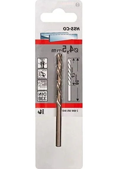 Hss-cobalt Metal Matkap Ucu - 4,5x80 Mm