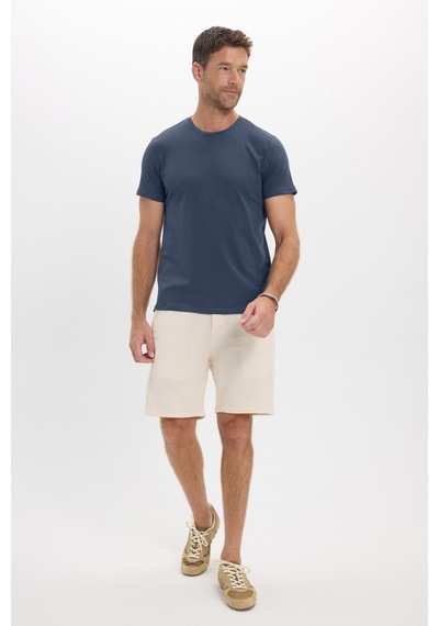 Tudors Erkek Slim Fit Dar Kesim Pamuklu Yumuşak Doku Esnek Kumaş Basic İndigo Bisiklet Yaka Tişört-52099 Çok Renkli Tudors Erkek Slim Fit Dar Kesim Pamuklu Yumuşak Doku Esnek Kumaş Basic İndigo Bisiklet Yaka Tişört-52099 Çok Renkli