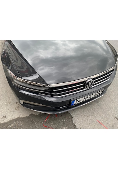 Vw Passat B8 ve B8.5 Krom Far Kaşı Seti 3 Parça