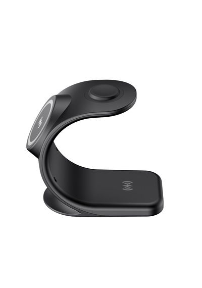 Havit W3022 Wireless Şarj 3 İn 1 Telefon, Akıllı Saat Ve Kulaklık İçin Hızlı Şarj İstasyonu