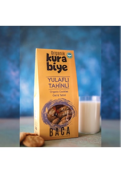 Baca Organik Yulaflı Tahinli Kurabiye 55 G