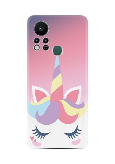 Infınıx Hot 11s Kılıf Silikon Desen Özel Seri Sweety Unicorn 1737