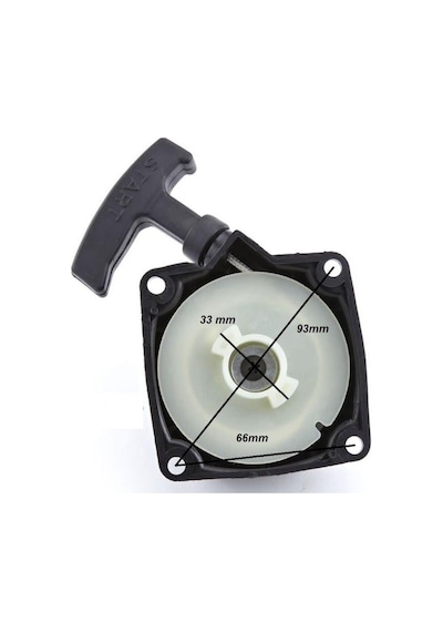 Motorlu Tırpan Starter Kapak Komple Telsiz